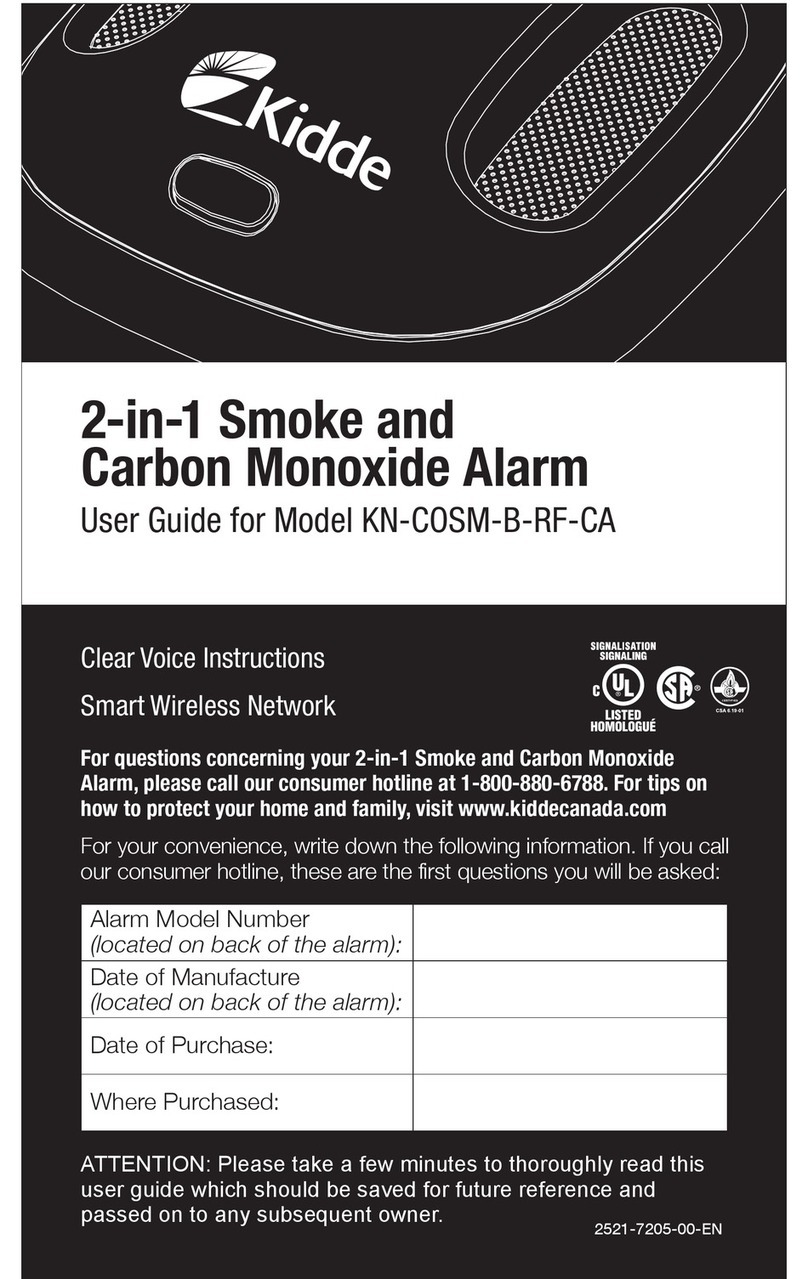 Kidde KN-COSM-B-RF-CA user guide