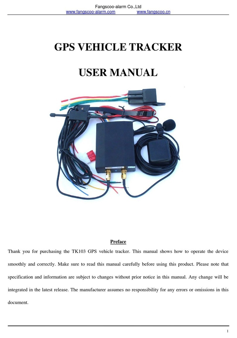 Fangscoo-alarm TK103 user manual