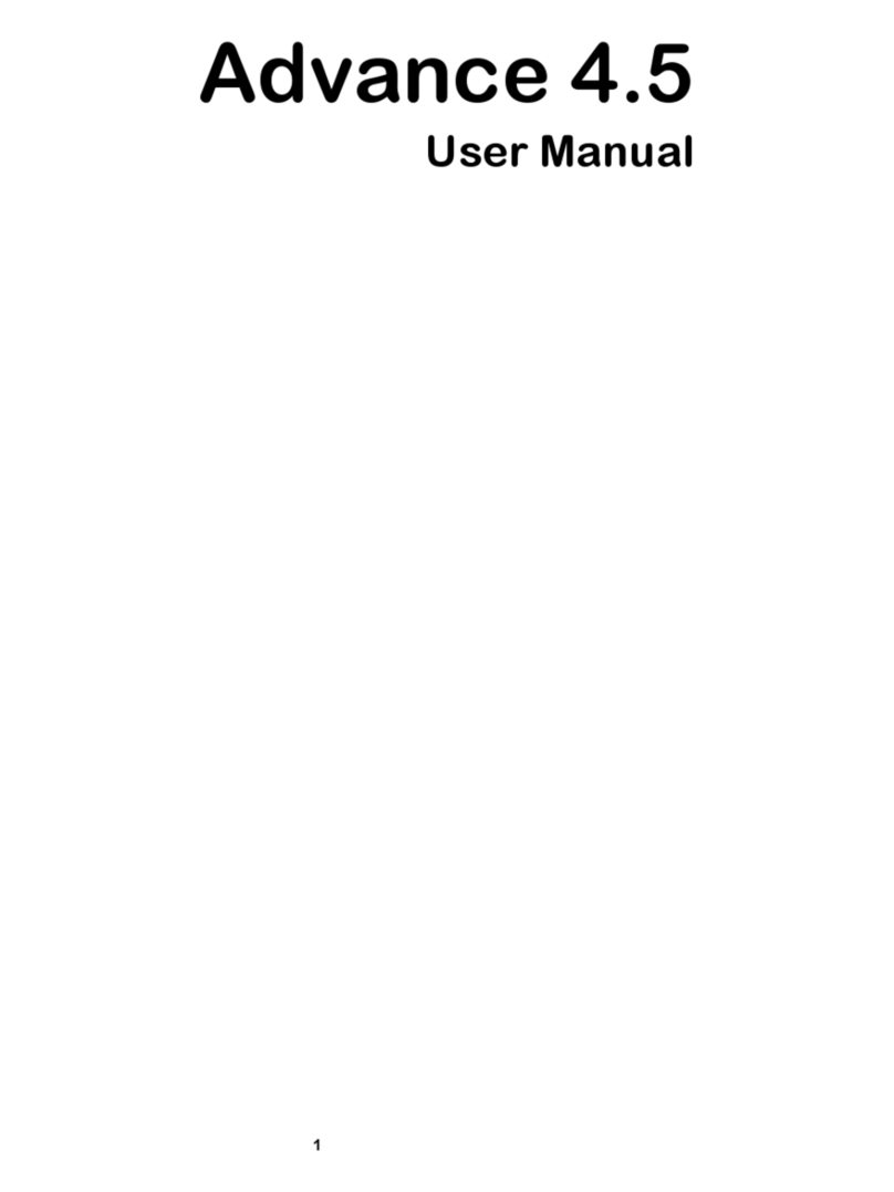 Blu Advance 4.5 User manual