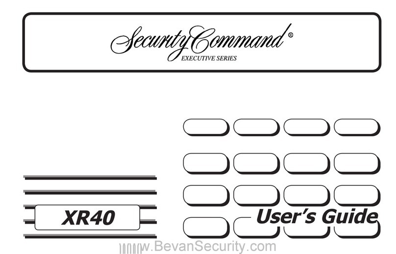 Digital Monitoring Products XR40 Security Command Executive Series User manual