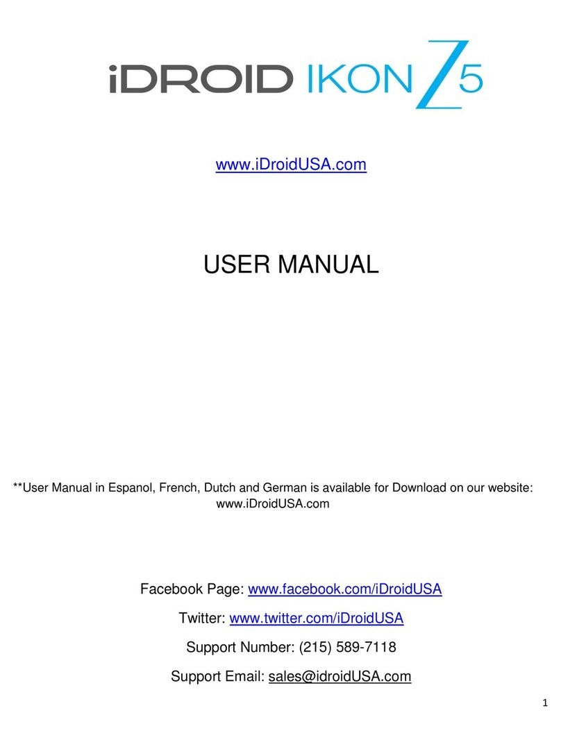 iDROID IKON Z5 User manual