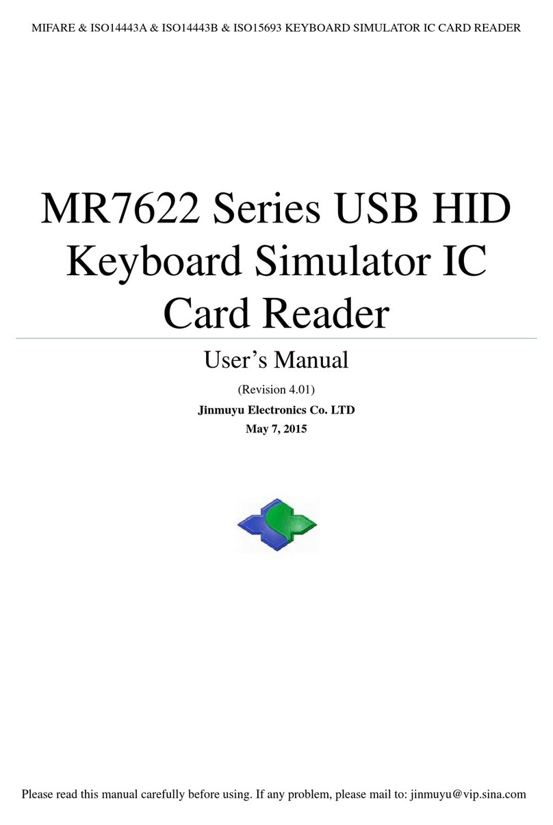 Jinmuyu Electronics MR7622 series User manual