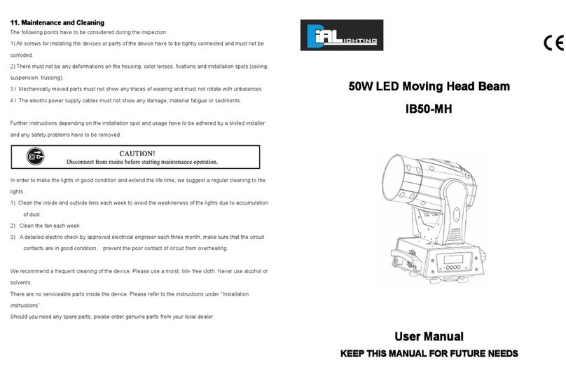 Dialighting IB50-MH user manual