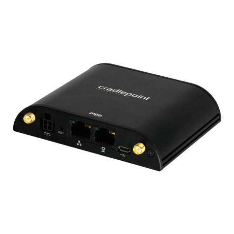 Cradlepoint COR IBR600 User manual