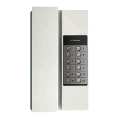 Commax TP-12RM user manual