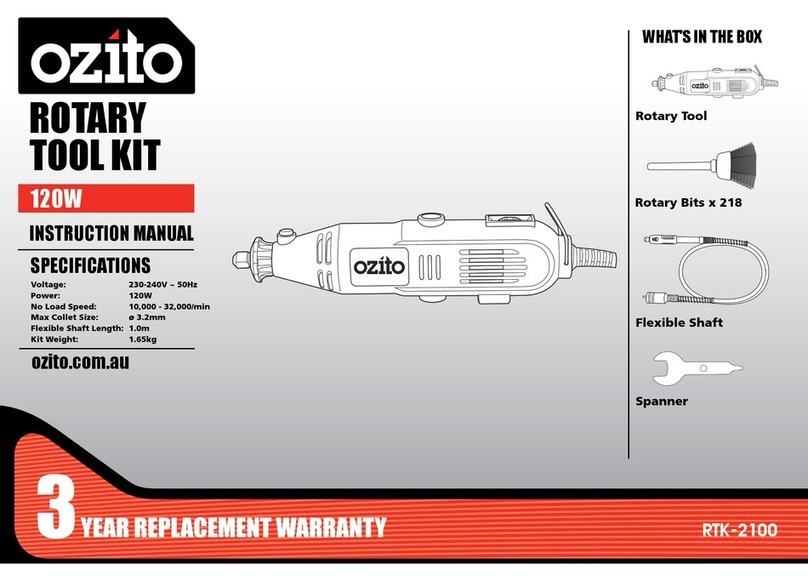 Ozito RTK-2100 User manual