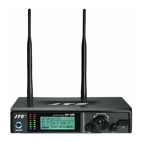 JTS UF-10R/12 User manual