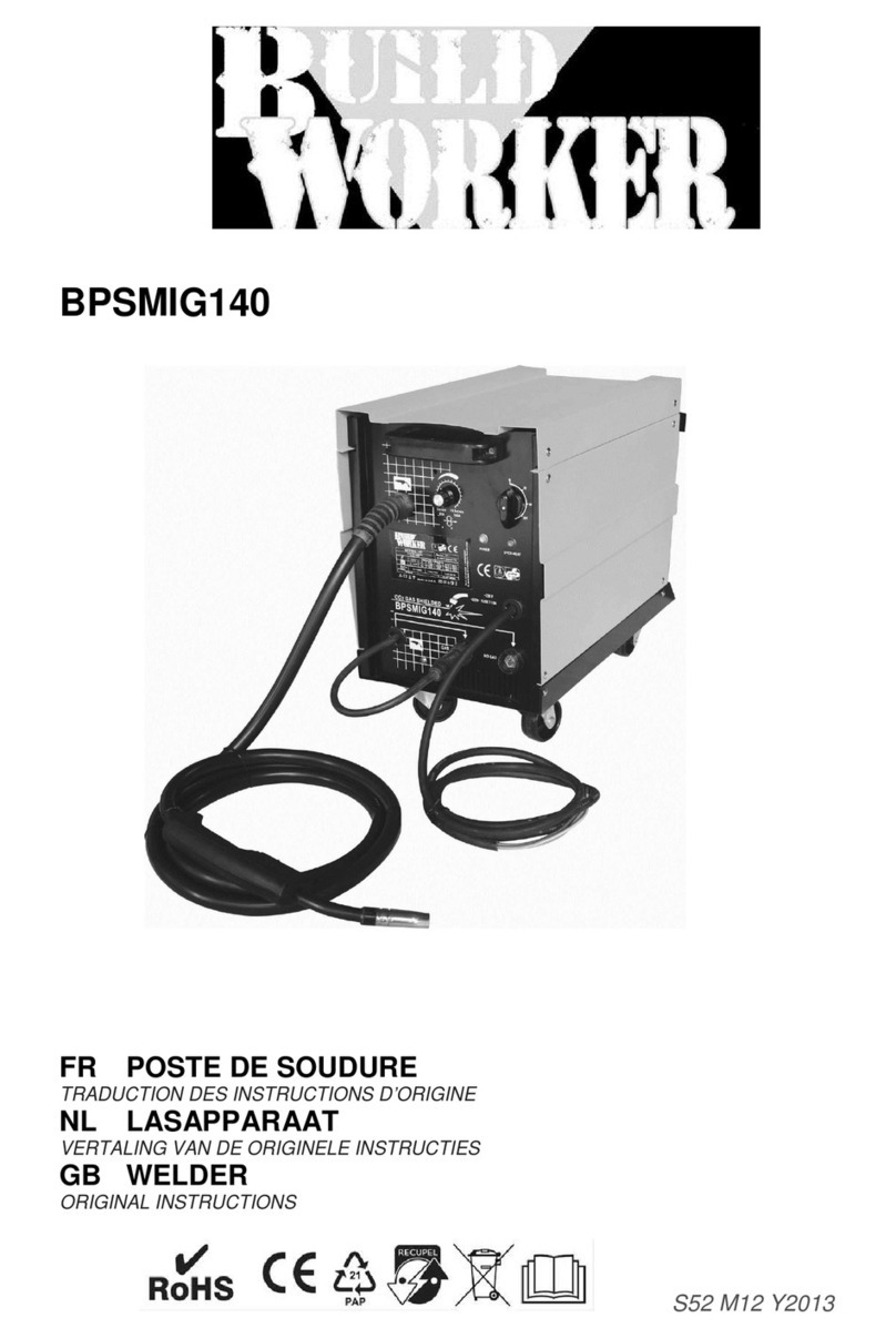 Build Worker BPSMIG140 User manual