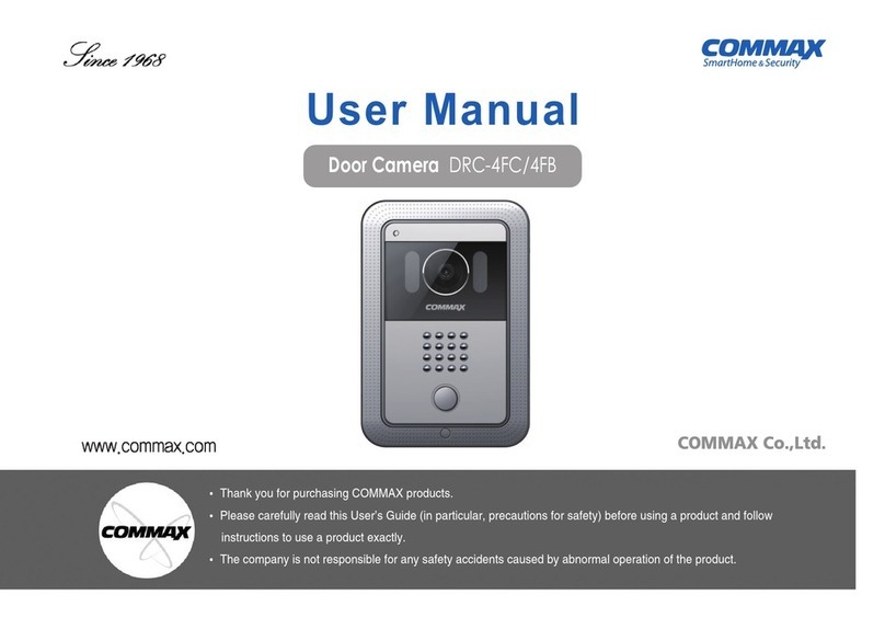 Commax DRC-4FC User manual