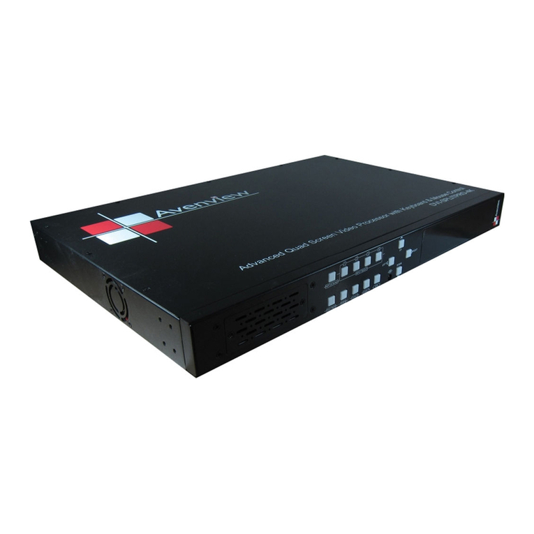 Avenview DVI-SPLITPRO-4 user manual