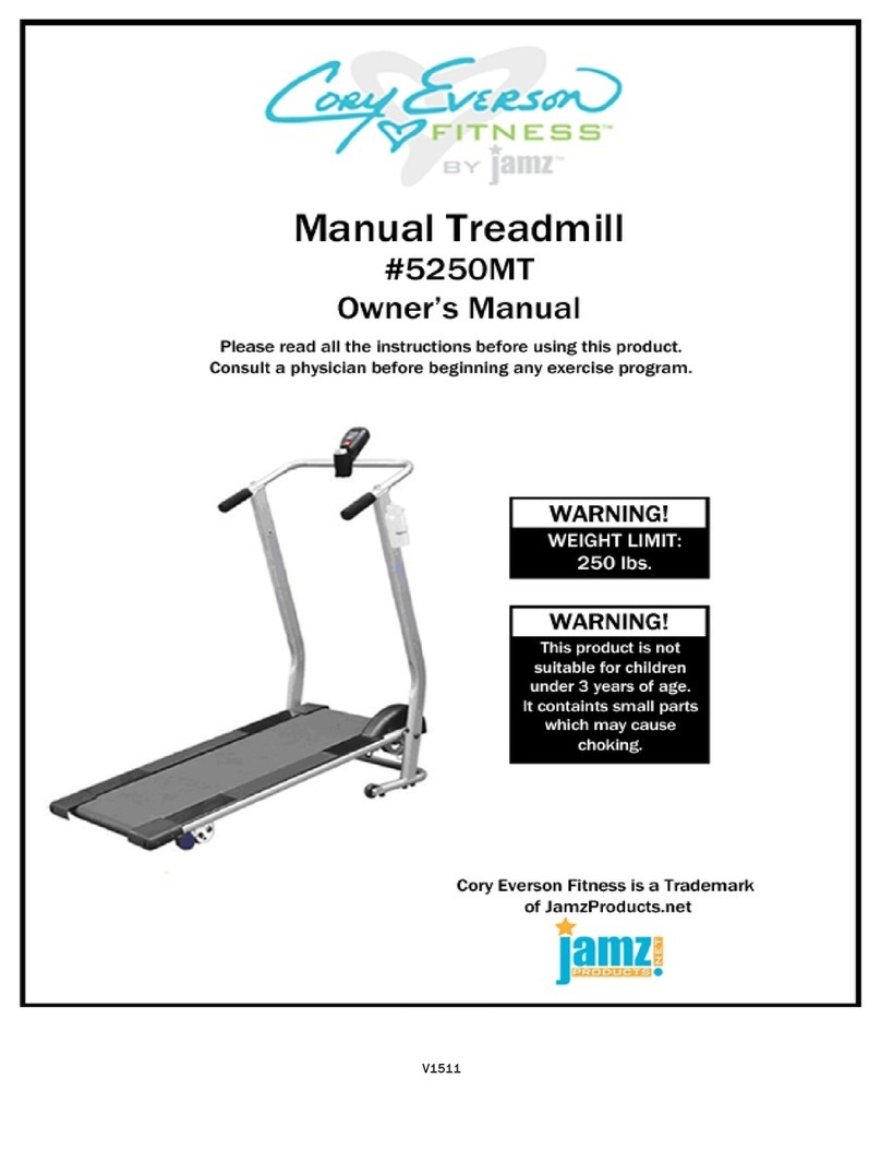 Cory Everson 5250MT User manual