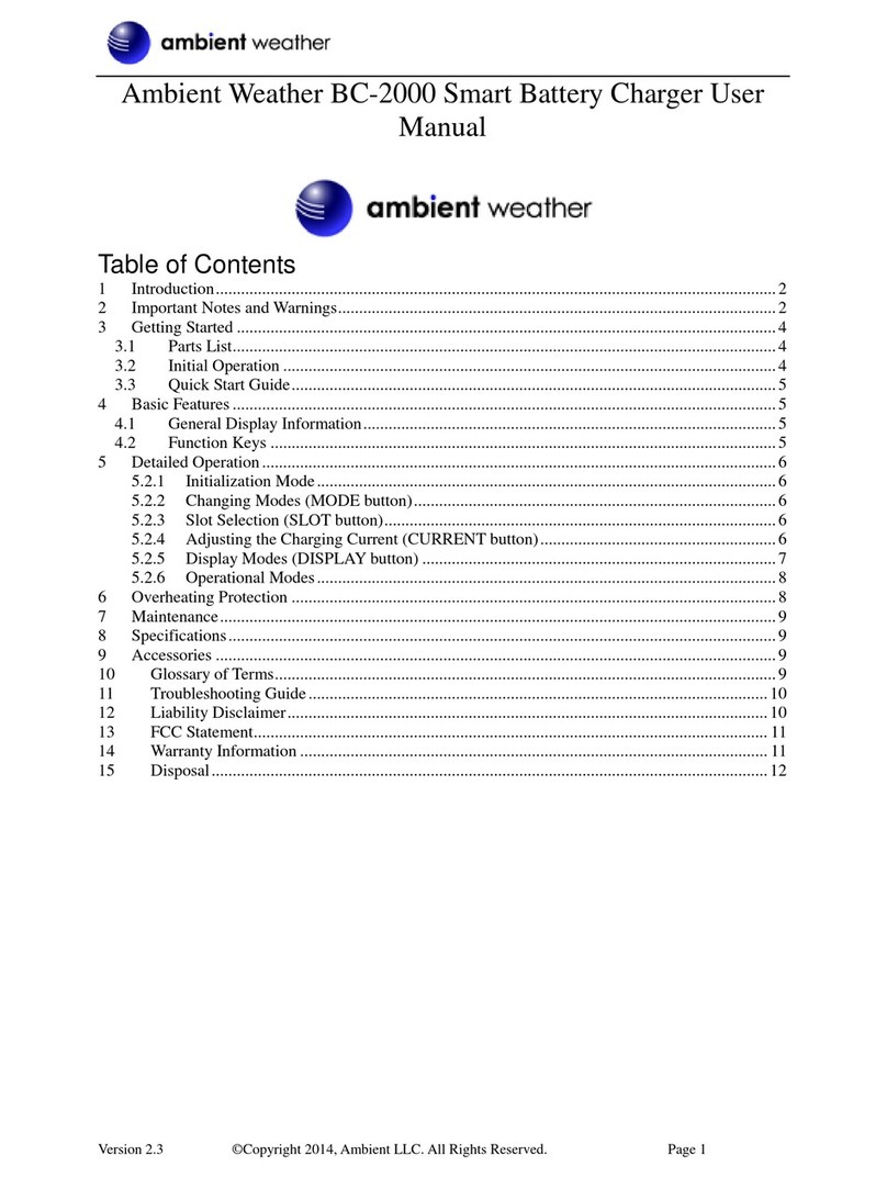 Ambient Weather BC-2000 user manual