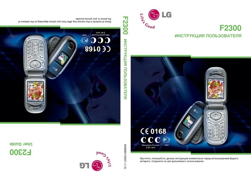 LG F2300 User manual