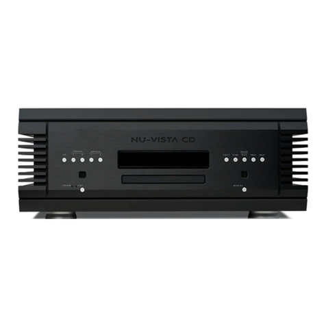 Musical Fidelity Nu-Vista Instructions for use Musical Fidelity Nu-Vista Instructions for use