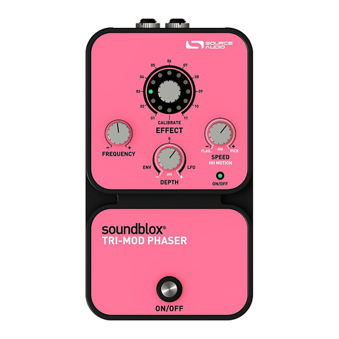 Source Audio Soundblox Tri-Mod Phaser user guide