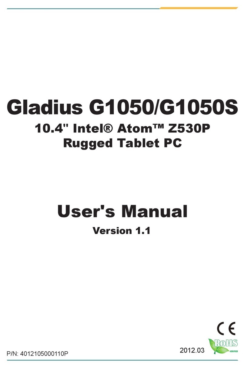 Gladius G1050 User manual