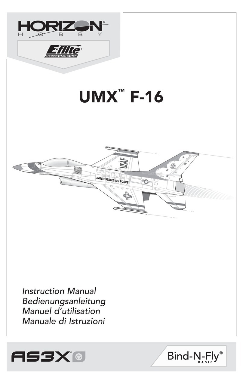 Horizon Hobby UMX F-16 instruction manual