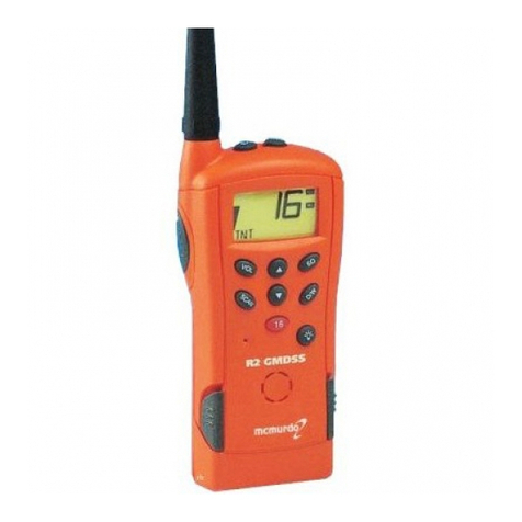 mcmurdo R2 GMDSS owner's manual