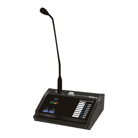 PROEL BM8X8 User manual PROEL BM8X8 User manual