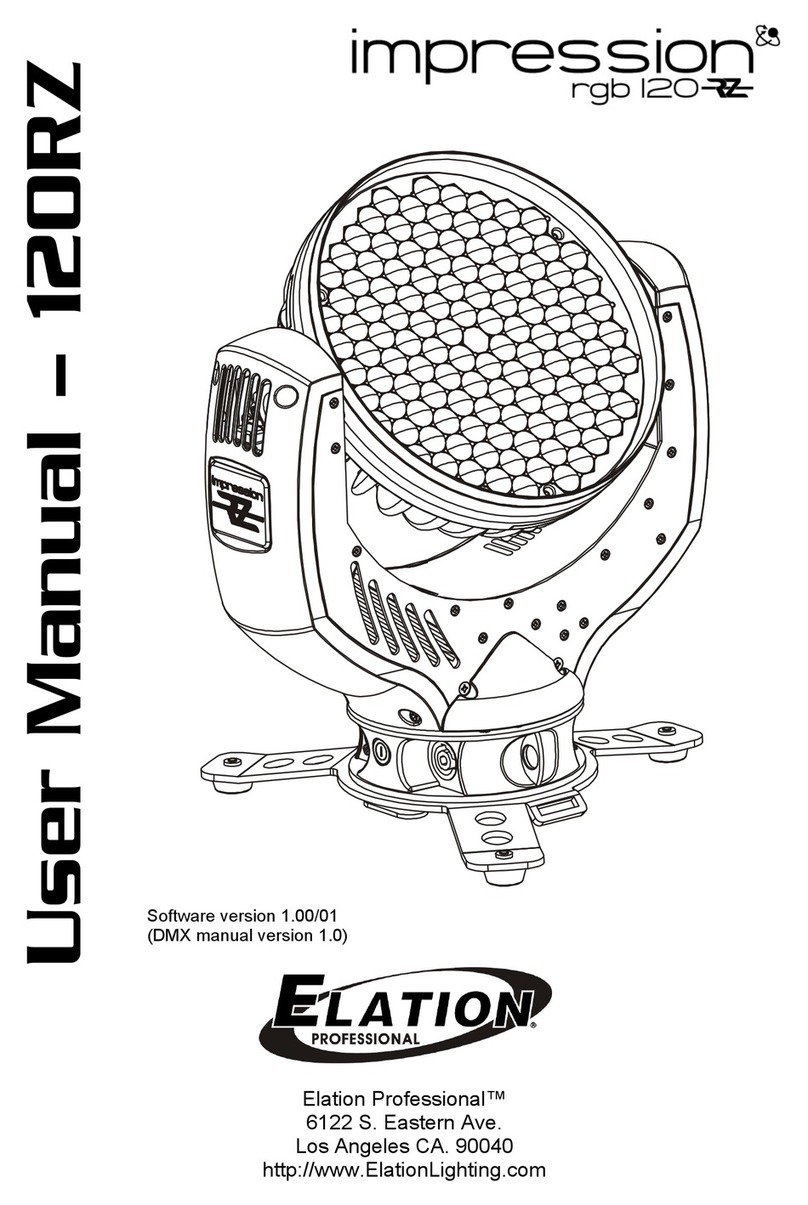 Elation impression rgb 120rz User manual