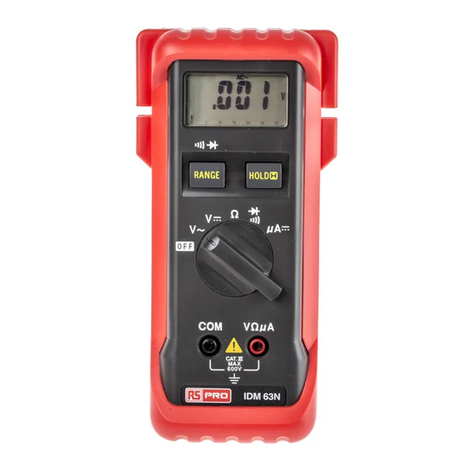 Isotech IDM63N instruction manual
