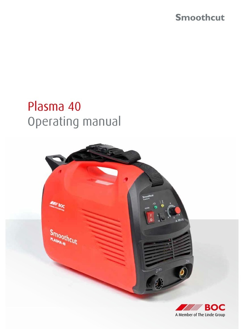 BOC Smoothcut Plasma 40 User manual