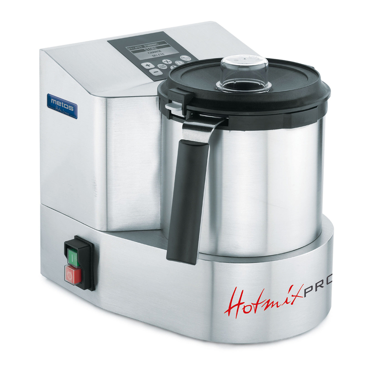 Metos Hotmix Pro Gastro user manual