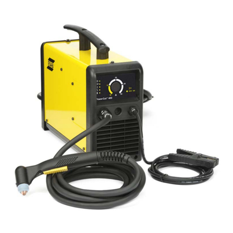 ESAB PowerCut 400 instruction manual