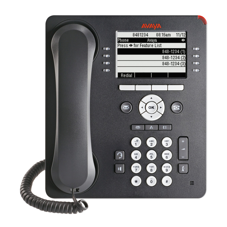 Avaya 9504 User manual