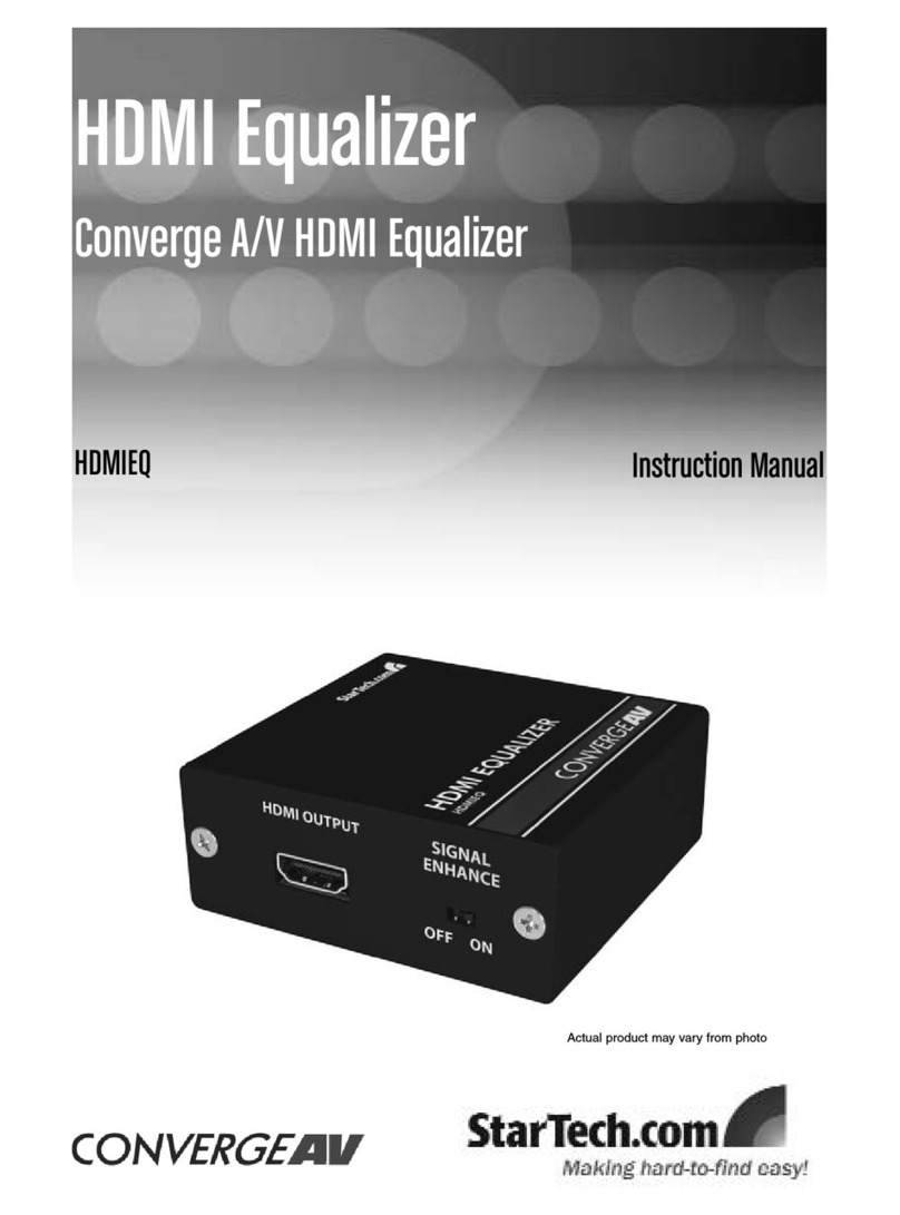 StarTech.com HDMIEQ instruction manual