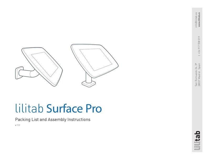 lilitab Surface Pro Assembly instruction