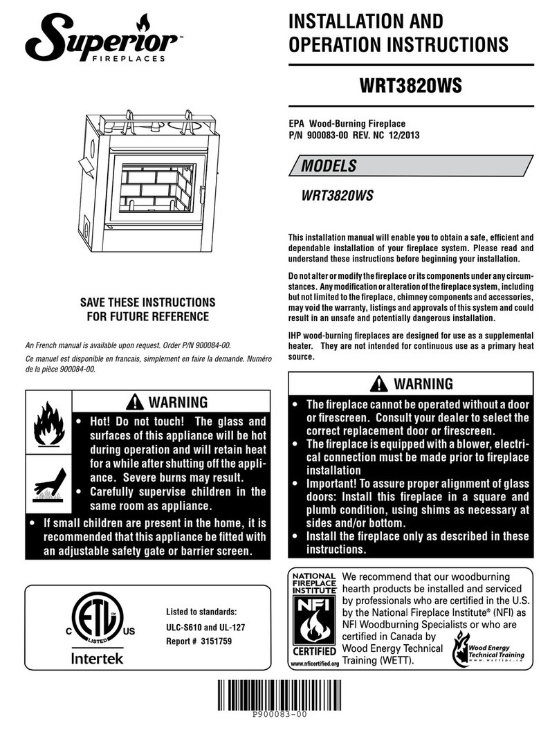 Superior WRT3820WS User manual