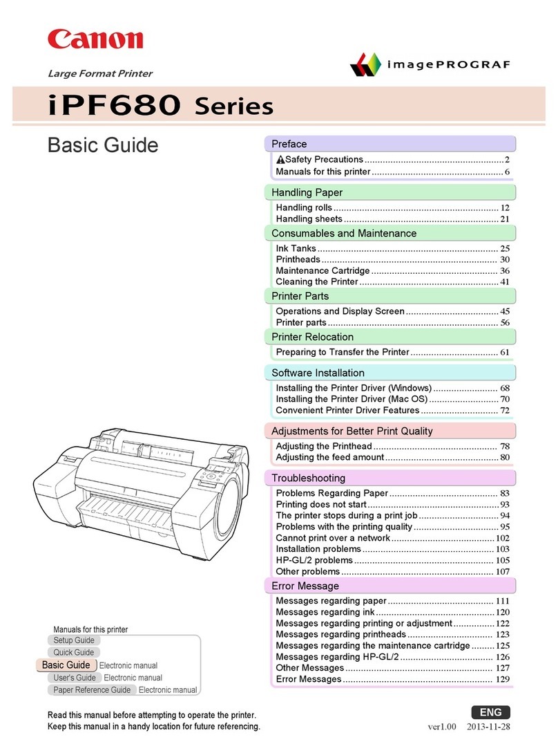 Canon image Prograf iPF680 Series User guide
