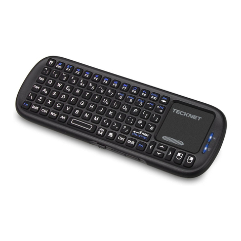 Tecknet X340 User manual
