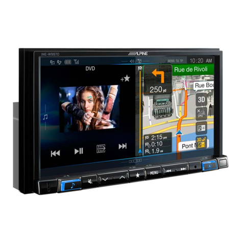 Alpine X801D-U User manual