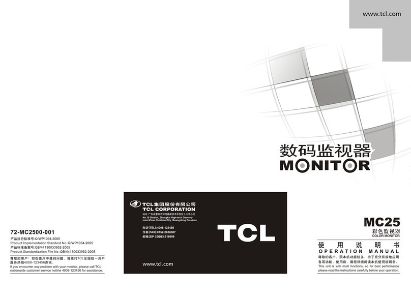 TCL MC25 User manual