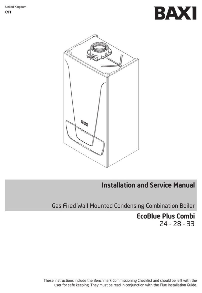 Baxi i EcoBlue Plus 28 Combi ErP Manual