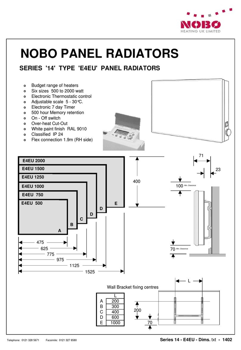 NOBOCOOL E4EU 2000 User manual