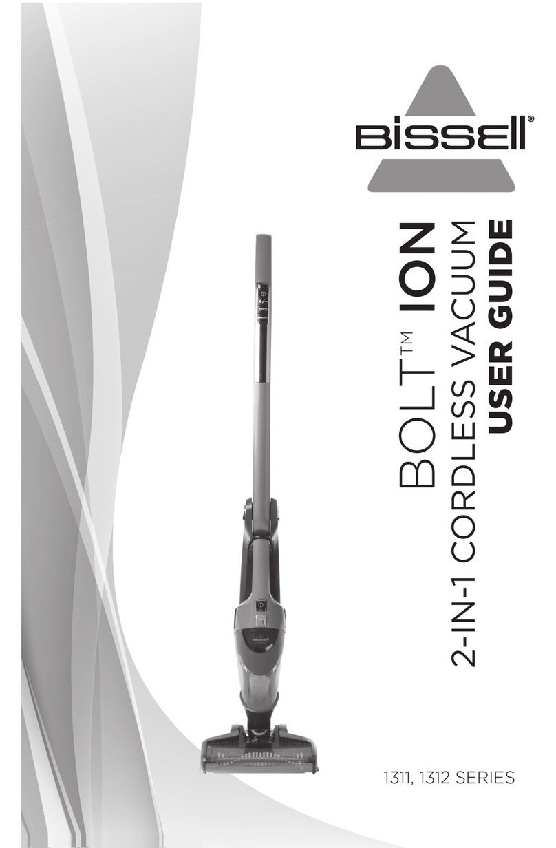 Bissell BOLT ION 1311 SERIES user guide