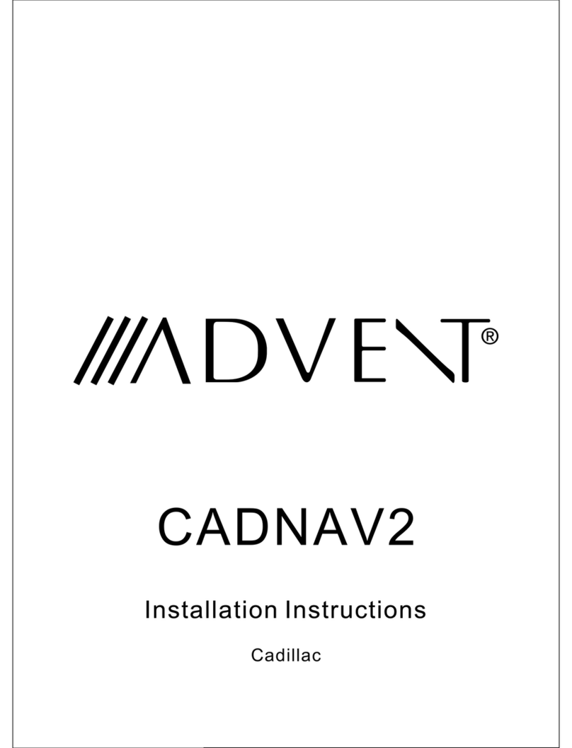 Advent CADNAV2 installation instructions
