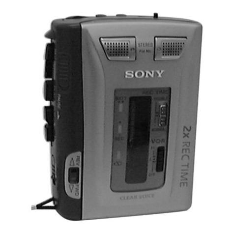Sony Pressman TCS-60DV User manual