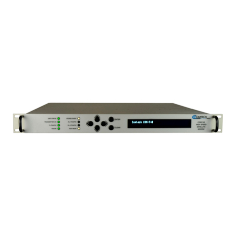 Comtech EF Data CDM-740 User manual