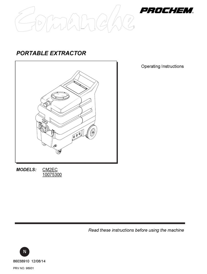 Prochem Comanche Operation manual