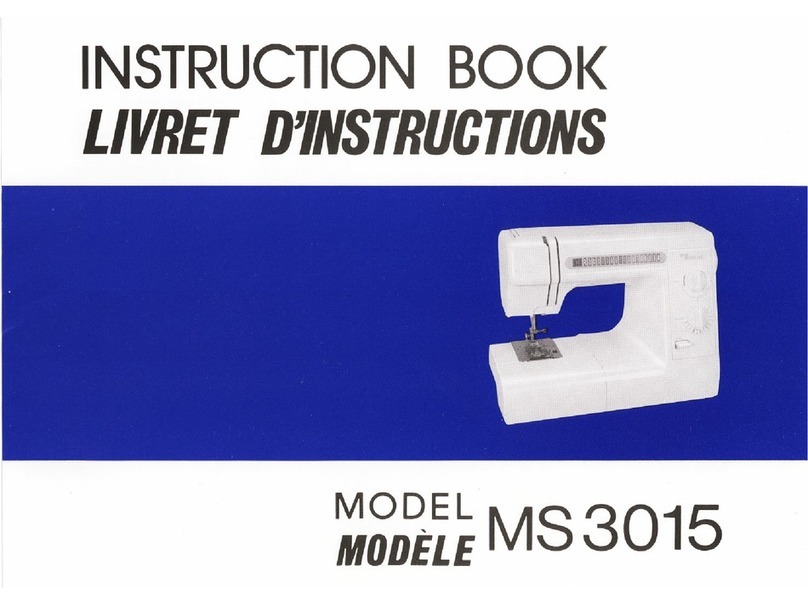 Janome MS3015 instruction manual