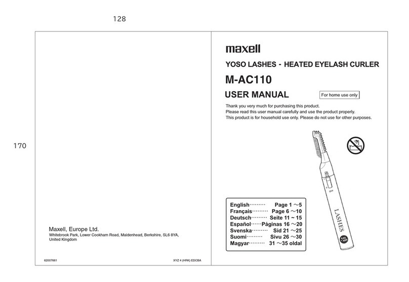 Maxell M-AC110 user manual