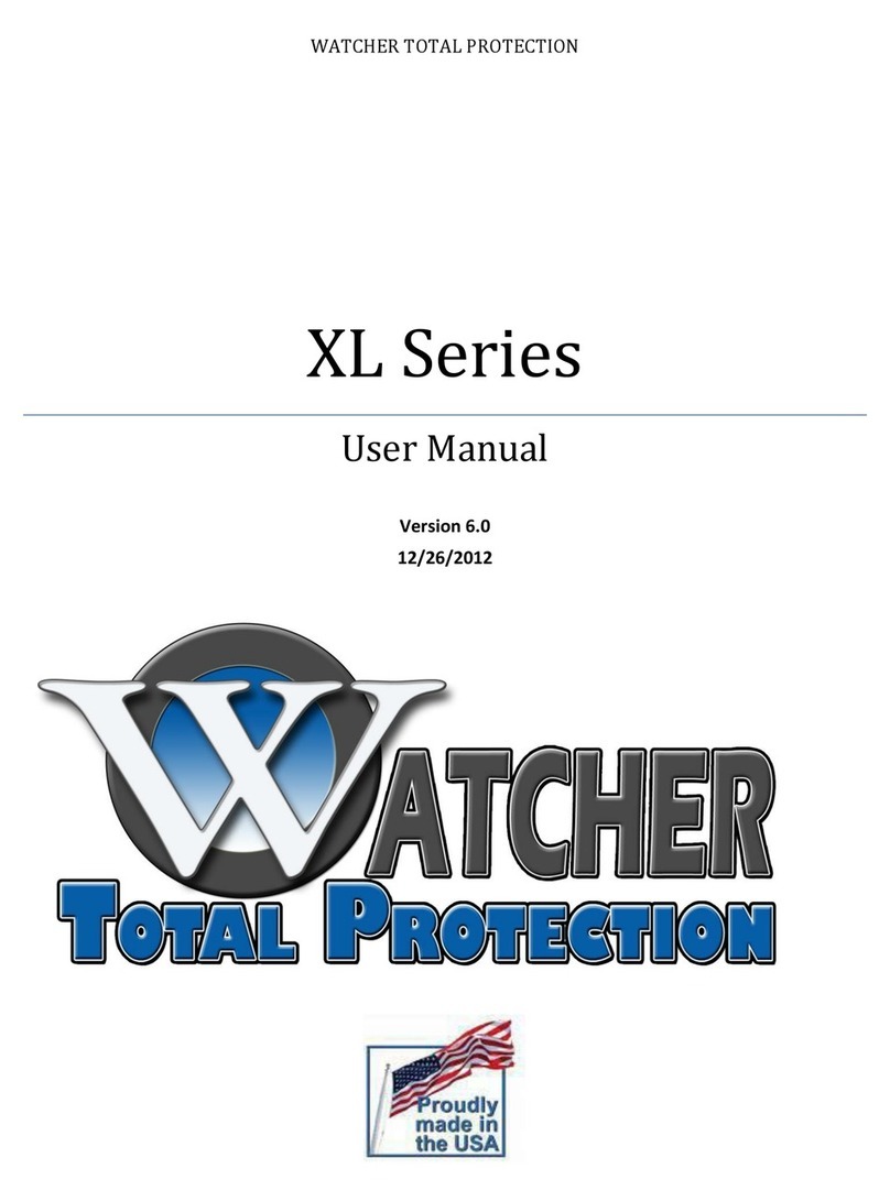 Watcher Total Protection XL Series user manual