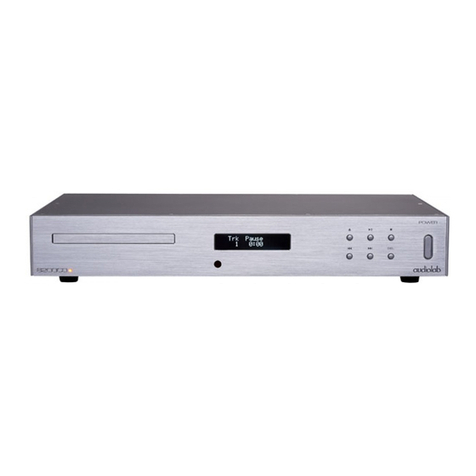 Audiolab 8200CD User manual