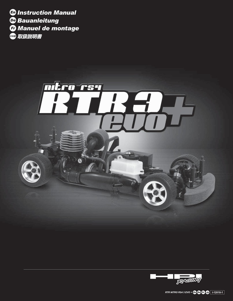 HPI Racing RTR NITRO RS4 3 EVO+ User manual
