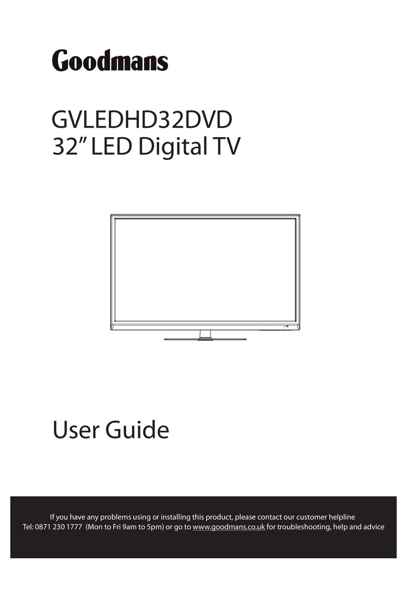 Goodmans GVLEDHD32DVD User manual