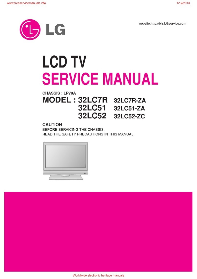 LG 32LC7R* User manual